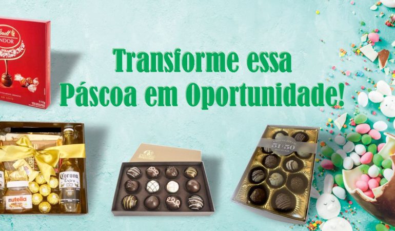 banner para o pascoa sacola ecologica