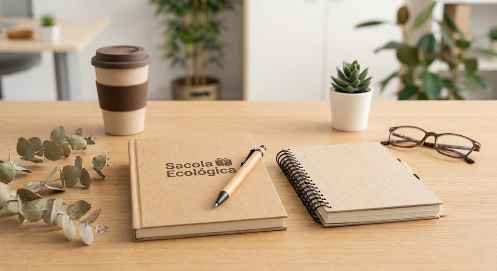 Caderno de Papel Reciclado: Presenteie Colaboradores de Forma Sustentável e Consciente