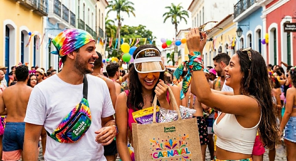 Tendências de acessórios para o Carnaval 2025: bandanas, viseiras e muito mais