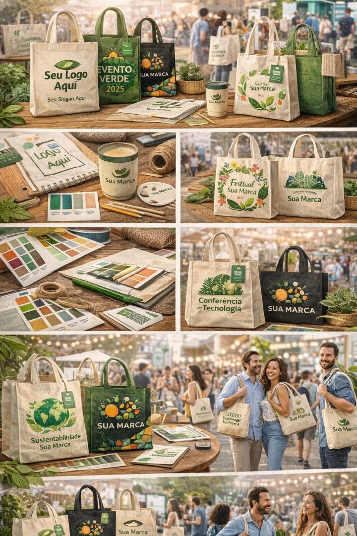 Como Personalizar Sacolas Ecológicas para Eventos de Grande Escala: Dicas de Design e Branding