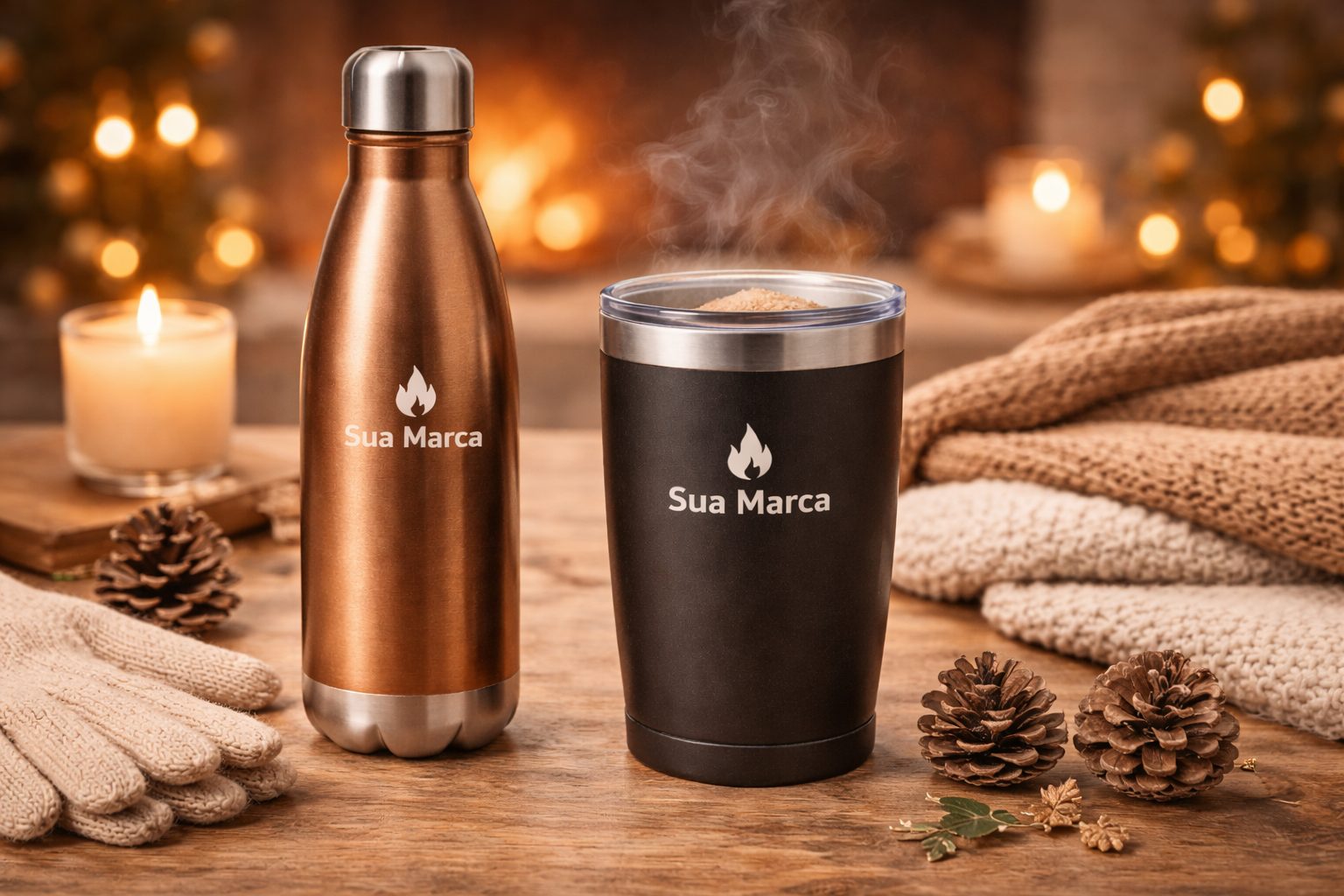 Brindes térmicos: aqueça sua marca e fidelize clientes
