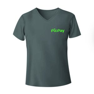 Camiseta Gola V Personalizada