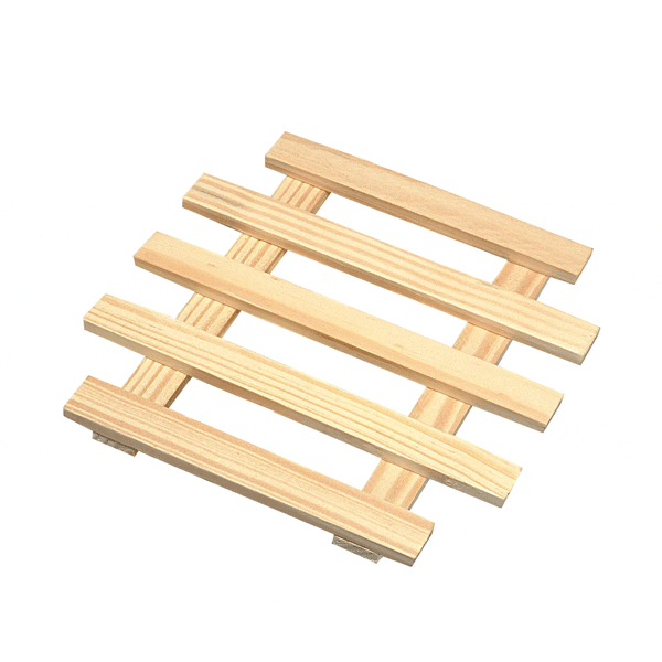 Aparador de Panela de Madeira