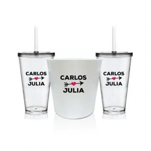 Balde de pipoca dia dos namorados