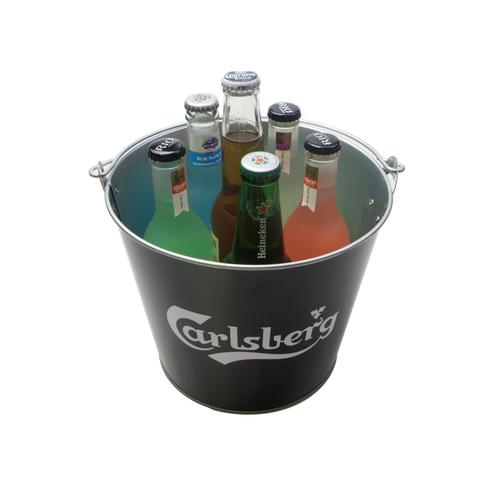 Baldes de Gelo em Inox Personalizados