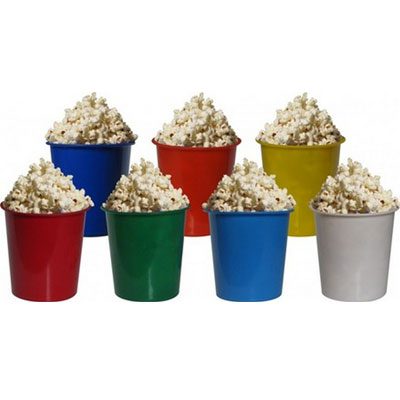 Baldinho de Pipoca para Personalizar