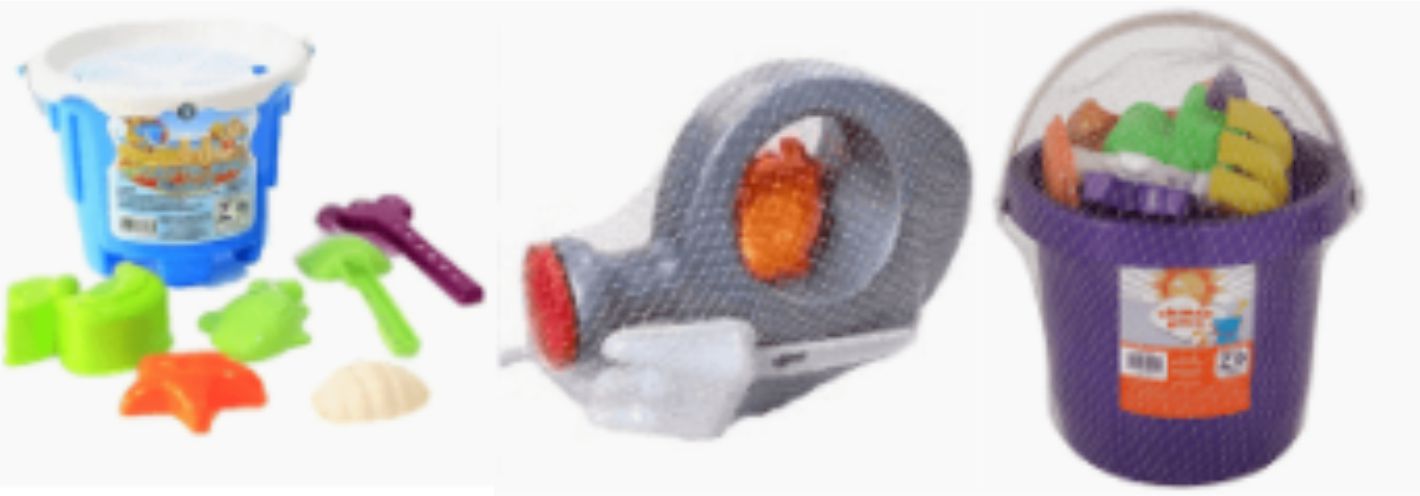 Baldinho de praia personalizado