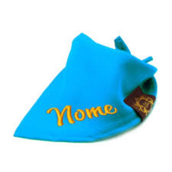 Bandana para Cachorro com Nome Bordado