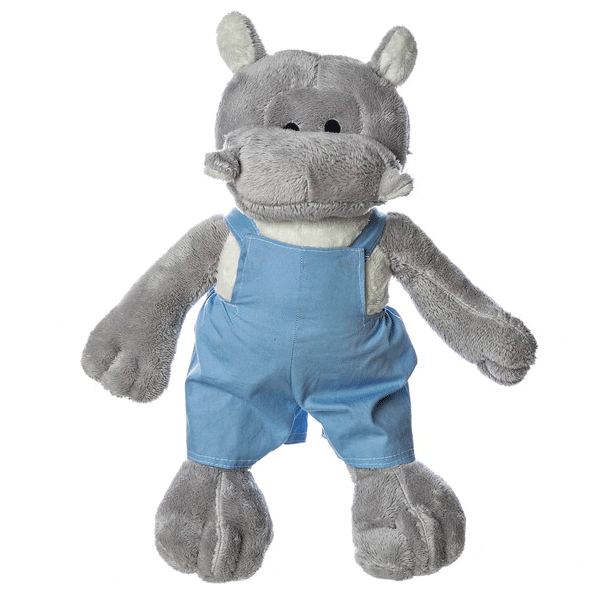 Bicho Pelúcia Hipopótamo Selva Safari Floresta Bebê Infantil