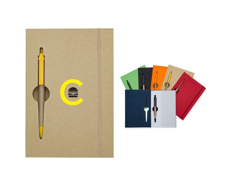 Bloco de Anotações em Papel Reciclado Personalizado