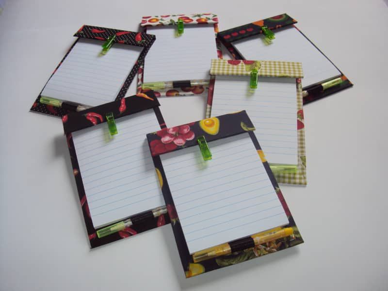 Bloco de Anotações em Papel Reciclado Personalizado