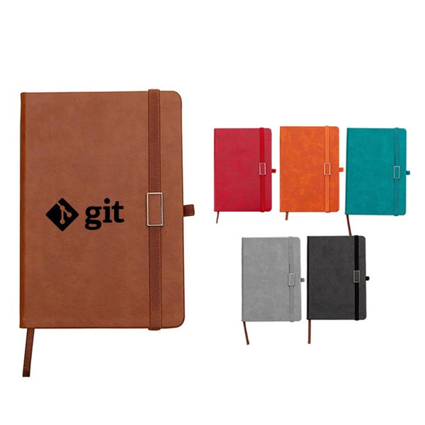 Bloco de anotações emborrachado personalizado