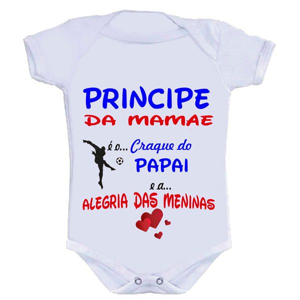 Body Bebê Divertido Personalizado Avulso