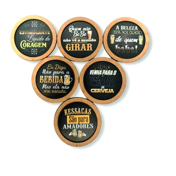 Bolacha de Copo Personalizada