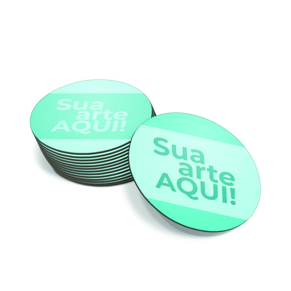 Bolacha de chopp papelão personalizada