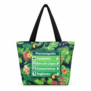 Bolsa Térmica com Estampa Tropical