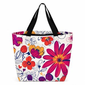 Bolsa Térmica com Estampa de Flor