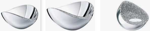 Bowl Decorativo Swarovski Minera
