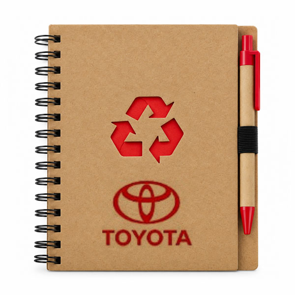 Caderno Kraft Reciclagem