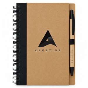 Caderno Papel Kraft