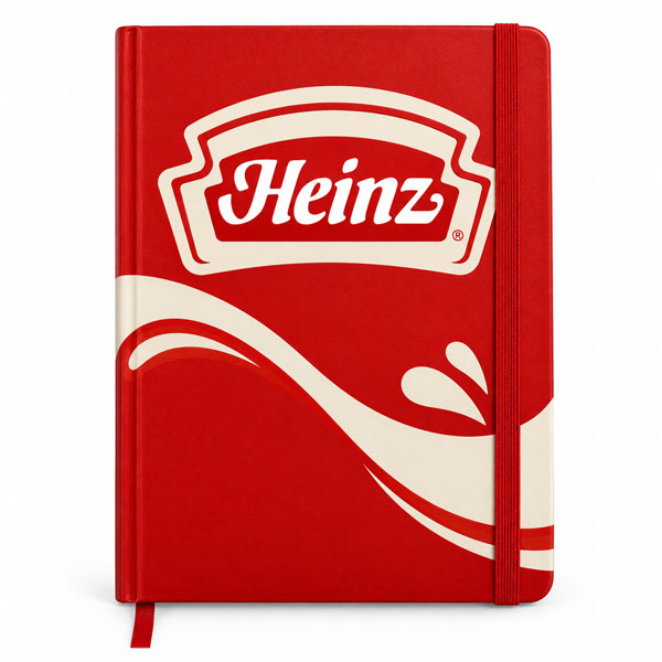 Caderno capa dura 97 x 145 mm
