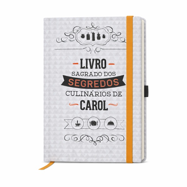 Caderno de Receita Personalizado