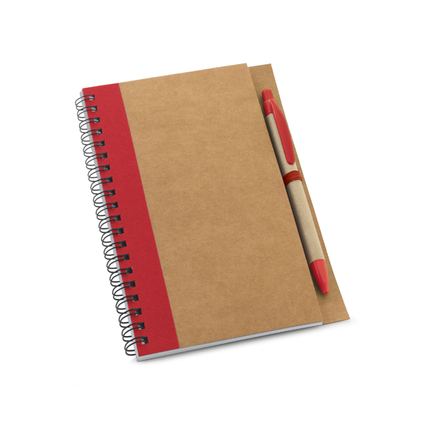 Caderno papel kraft