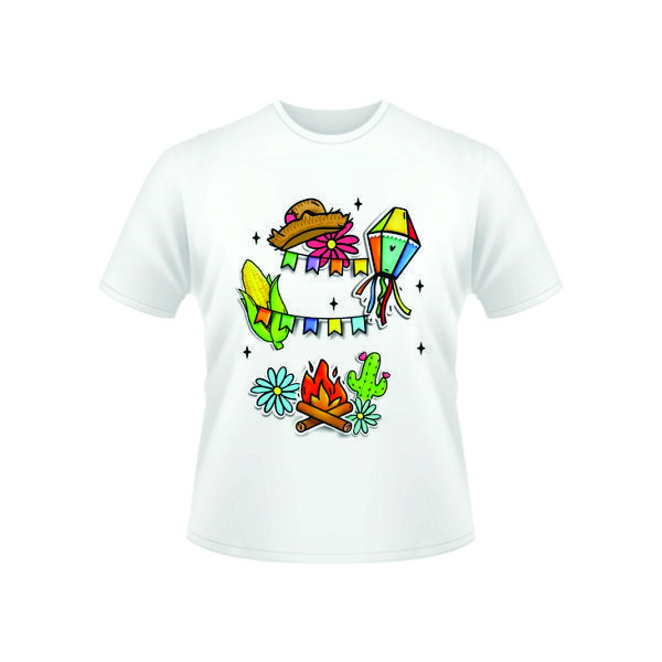 Camiseta Festa Junina Personalizada