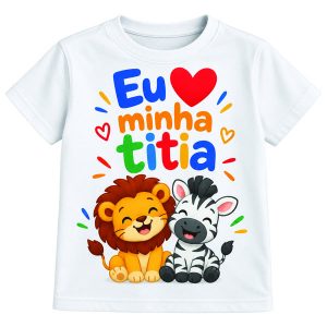 Camiseta Infantil Personalizada