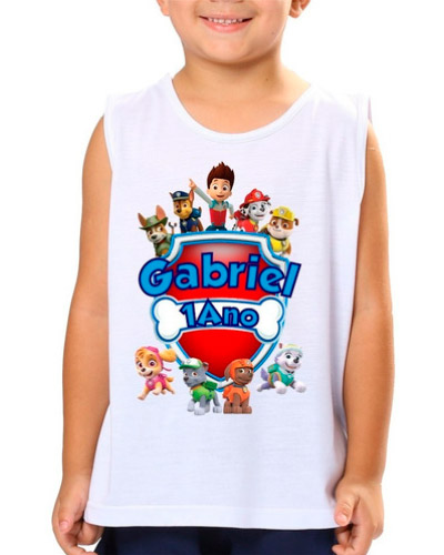 Camiseta infantil personalizada