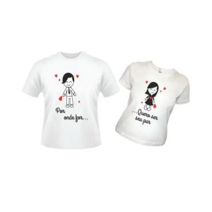Camisetas Personalizadas para Casal