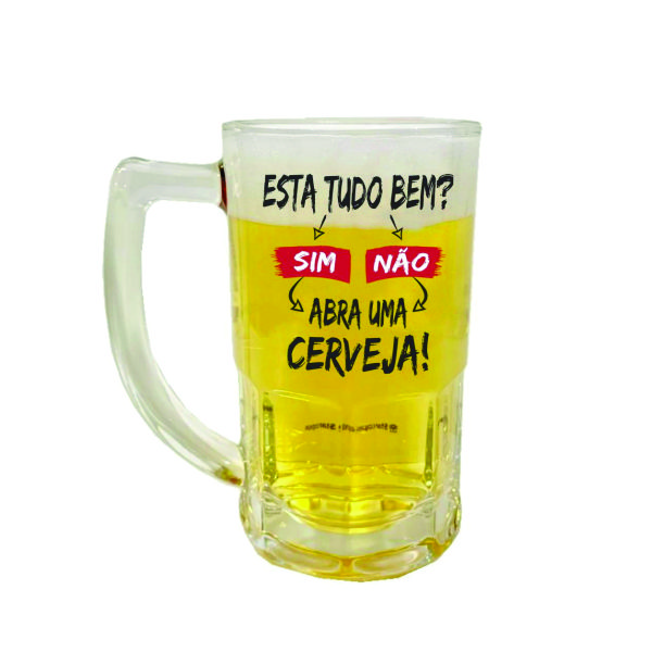 Caneca chopp personalizada acrílico