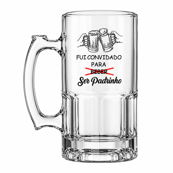 Caneca de Vidro Chopp