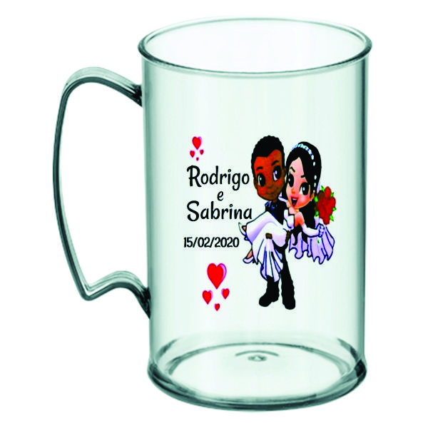 Canecas de acrílico personalizadas baratas