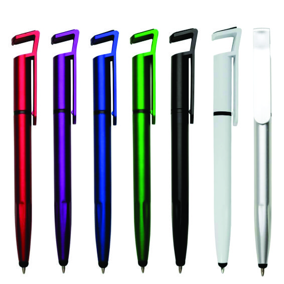 Caneta esferográfica personalizada com ponteira touch