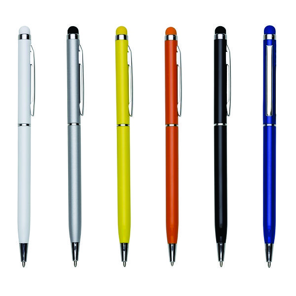 Caneta para brindes metálica personalizada