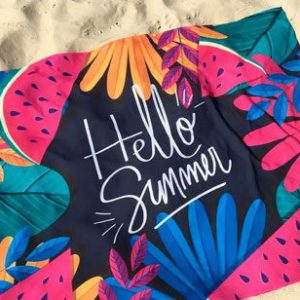 Canga de praia personalizada brinde