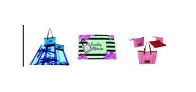 Canga e Bolsa de Praia Personalizada