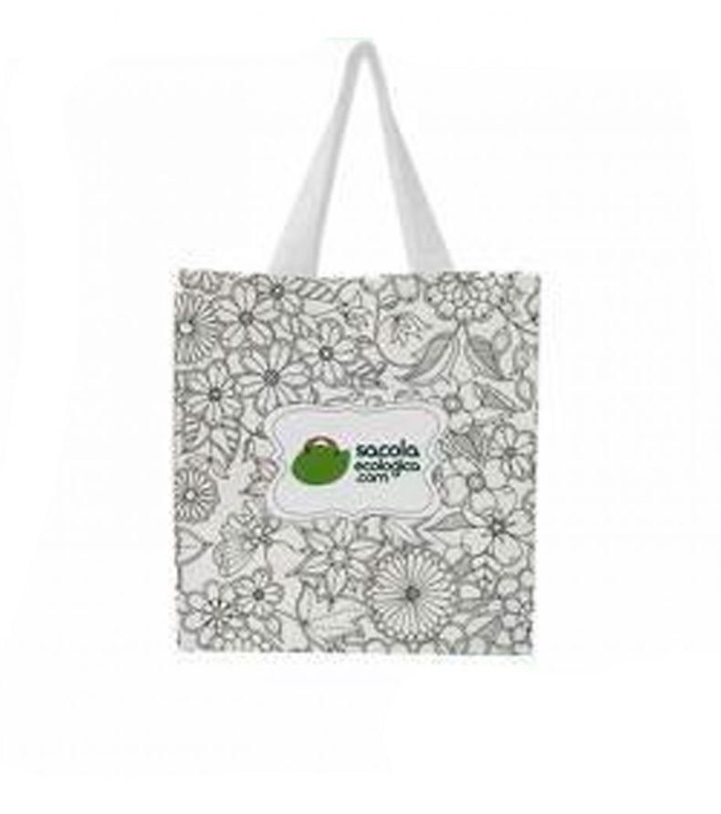 Kit Sacola Anti Stress e Lápis de Cor