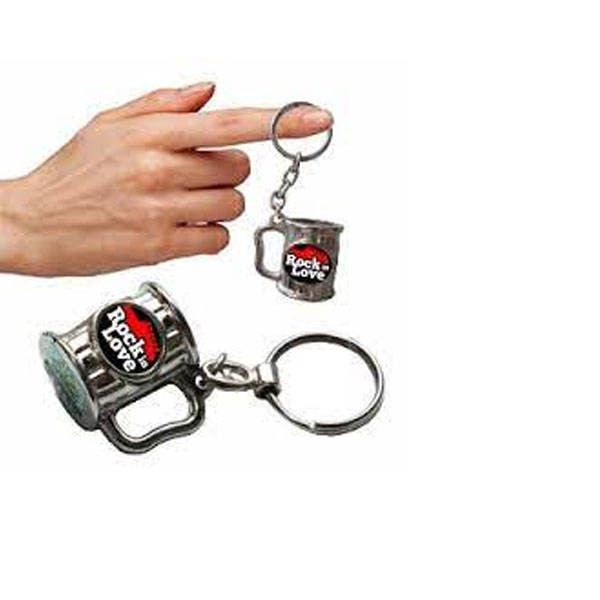 Chaveiro miniatura de caneca de chopp