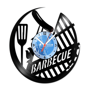 Churrasco Personalizado Relógio de Parede