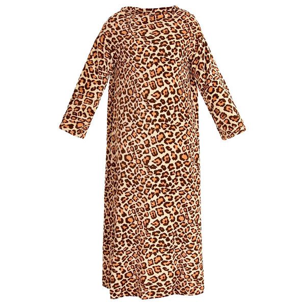 Cobertor Com Mangas Onça Bege