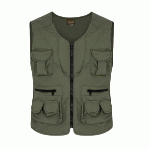 Colete Confeccionado em Brim