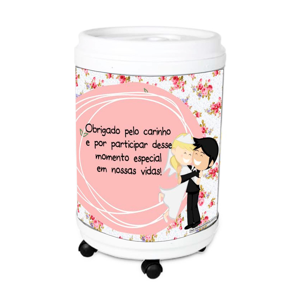 Cooler Personalizado para Casamento