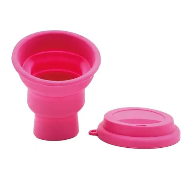 Copo de Silicone Retrátil Personalizado – Compacto e Sustentável