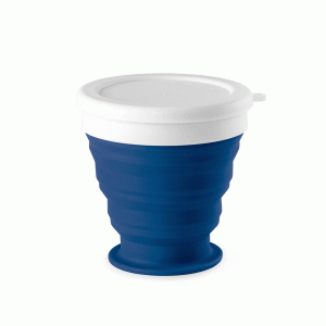 Copo de Silicone Retrátil Personalizado - Brindes Promocionais