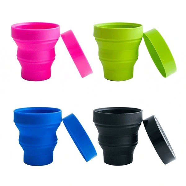 Copo Sanfonado Silicone Personalizado