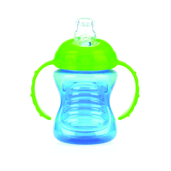 Copo com bico de silicone para bebê