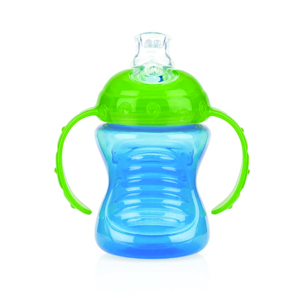 Copo com bico de silicone para bebê