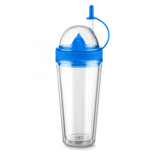 Copo com Canudo Personalizado – Opções Coloridas